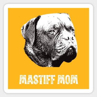 Mastiff Mom - Dogue de Bordeaux Mom Sticker